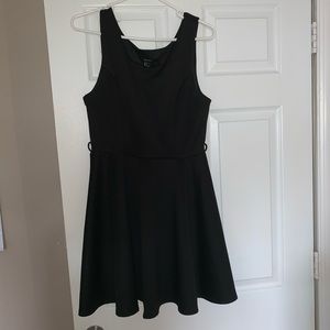 Simple black dress